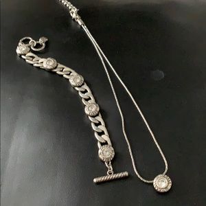 Fortino reversible necklace and bracelet